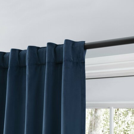 Ricardo Ricardo Premium Velvet Rod Pocket/Back Tab Curtain Panel 02585-70-063-35